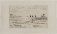 KG 09039
<br/>
De Schelde bij Vlissingen
<br/>
<em>Storm van 's-Gravesande, Carel Nicolaas (1841-1924)</em>
